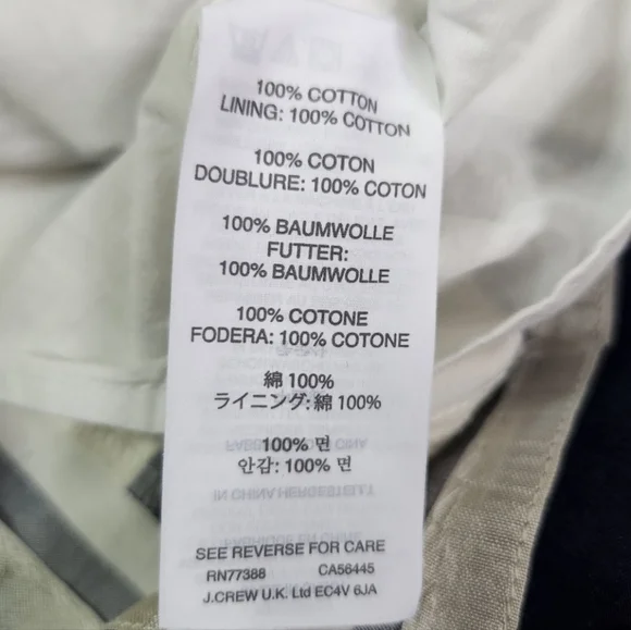 3/$15 J. Crew Crewcuts dress navy blue cream block stripes fit flare tie belt 2T - Picture 9 of 10